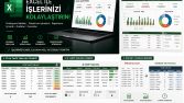 Ben, işlerinizi Excel ile daha düzenli hale getirebilirim