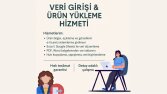 Veri Girişi & Ürün Yükleme Hizmetleri