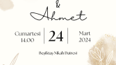Düğün / Nikah Davetiyeleri