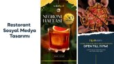 Restorant İçerik ve Sosyal Medya Tasarımı