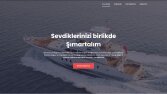 Yat İşletmesine kurduğumuz web sitesi