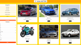 Aydem Otomotive oluşturulan web sitesi