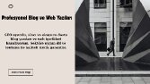 Profesyonel Blog ve Web İçerikleri ile Markanızı Güçlendirin