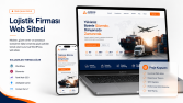 Lojistik Firması İçin Modern Web Tasarımı
