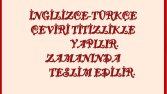 İş örneğim