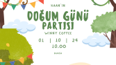 Doğum günü davetiye tasarımı