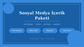 Sosyal Medya İçerik Paketi | Instagram, TikTok & YouTube