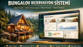 Ultra Gelişmiş Admin Panelli Bungalov Rezervasyon Sistemi