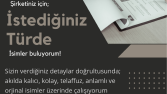 Detaylıca araştırılıp düşünülmüş özel marka isim önerileri