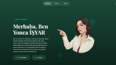 Grafik Tasarımcı İçin Özel Portfolyo & Kişisel Web Sitesi