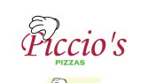 piccio's pizzas için yaptığım logo tasarımı