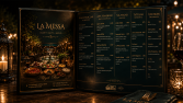 La Messa – Restoran Menü Tasarımı