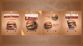 Burger Sosyal Medya Tasarımları