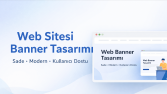 Web Sitesi için Statik Banner Tasarımı