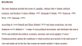 Feminism & Cinema Essay