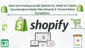 SHOPİFY E-TİCARET SİTESİ
