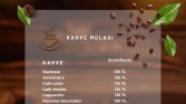 Kahve Molası – Modern Kafe Menü Tasarımı