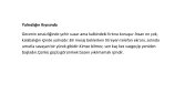 Duygusal Kısa Yazı ( Örnek Metin)