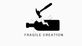 Kırık şişe tablosu logo tasarımı