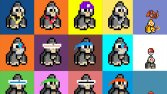 Pixel Koleksiyon Goriller