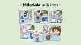Oreolu Milkshake Infografi Tasarımı