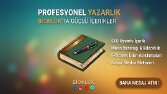 Metin değil, hayalleri yazıyorum