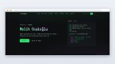 Kişisel Portfolyo Sitesi - Web Geliştirici