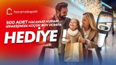 500 Adet Hacamat Kupası Hediye ! Banner Tasarımı