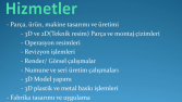 3D Tasarım ve dökümantasyon