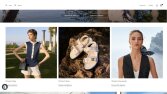 Louis Vuitton'dan ilham alınan bir e-ticaret sitesi
