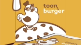 Toon Burger Menü Tasarımı