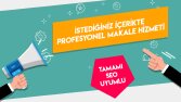 Makale Hizmeti 