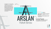 Arslan Hukuk Bürosu Logo Çalışması