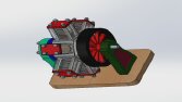 3d Radyal Motor Montajı