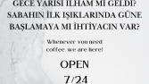 Cafe görsel tasarımı