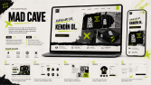 Mad Cave E-Ticaret Web Tasarımı
