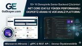 NET Core ve C# ile Ölçeklenebilir Ekspertiz Arama Platformu 