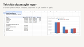 3 Kanallı Aylık Satış Raporu – Tek Tıkla Otomasyon