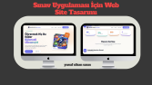 Sınav Uygulaması İçin Geliştirdiğim Web Sitesi