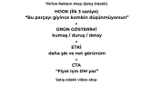 TikTok Reklam Senaryosu ve Hook Çalışması