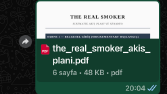 The Real Smoker Kısa Film Senaryosu