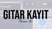 Gitar kayıtları.