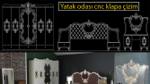 Mobilya tasarımı ve cnc çizimleri 