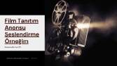 Film Tanıtım Anonslarım