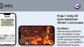 Unity 3D Mobil Oyun Geliştirme (Lava Escape & Wordle)