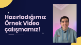 Sosyal medyada yayınlaması için hazırladığımız çalışmamız!