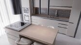 İç mekan modellemesi render