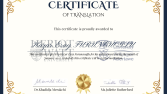 CERTIFICATE & SERTİFİKA 