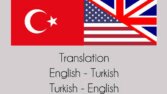 İngilizce-Türkçe çeviri