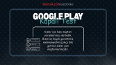 Google Play Kapalı Test